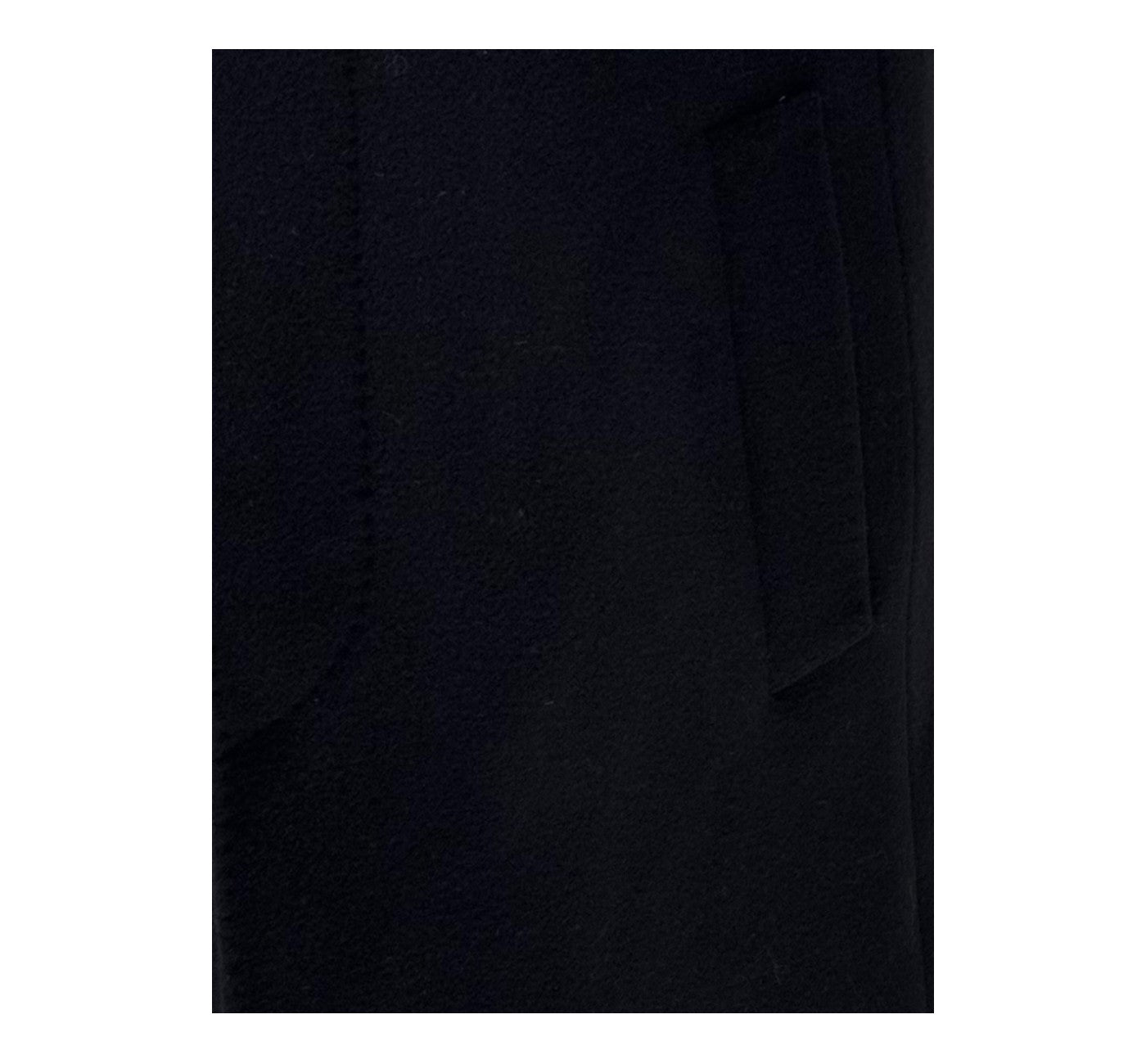 Men’s Casila Exclusive Black Wool Cashmere Long Coat
