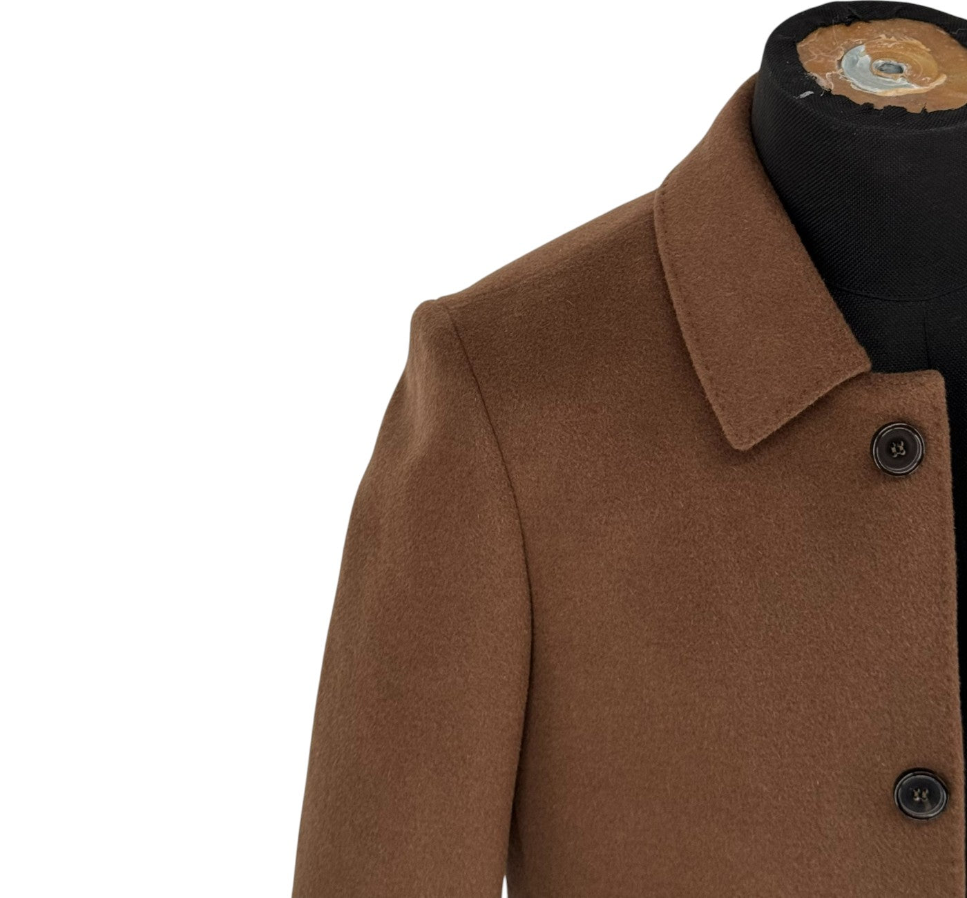 Men’s Casila Exclusive Light Brown Wool Cashmere Long Coat