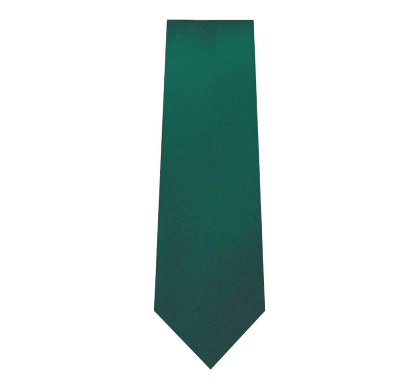 Marquis Forest Green Solid Tie with Hanky Slim Fit