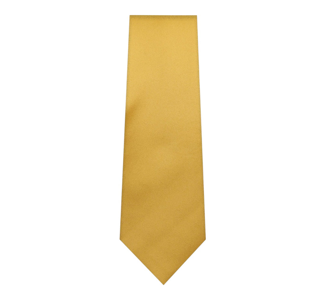 Marquis Gold Tie &amp; Hanky | Slim Fit Men&