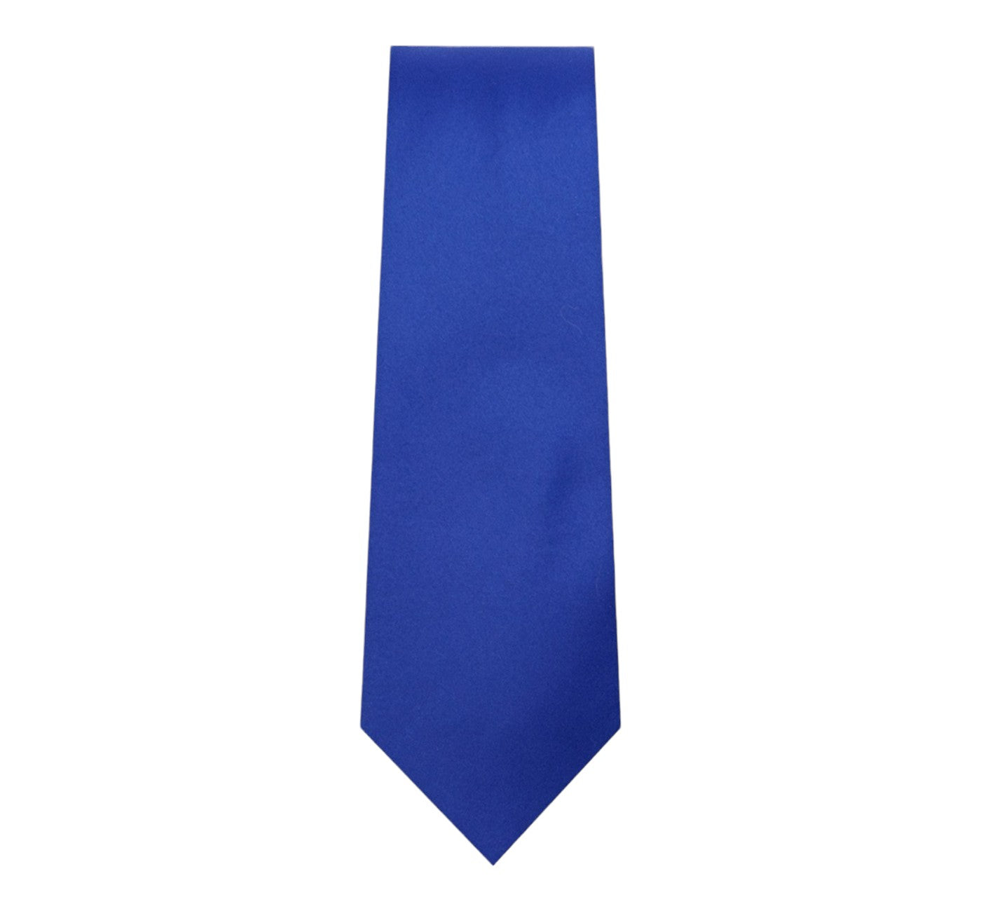 Marquis Royal Blue Solid Tie with Hanky Slim Fit