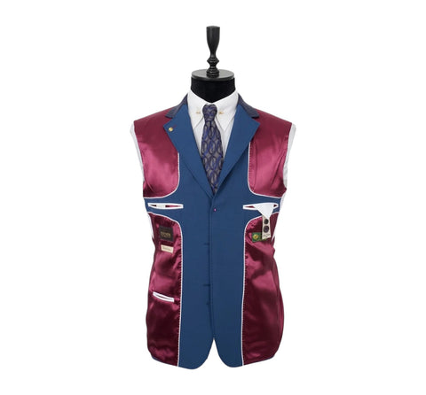 Men's Medium Blue Efendi 1881 2-Piece Suit | Slim Fit