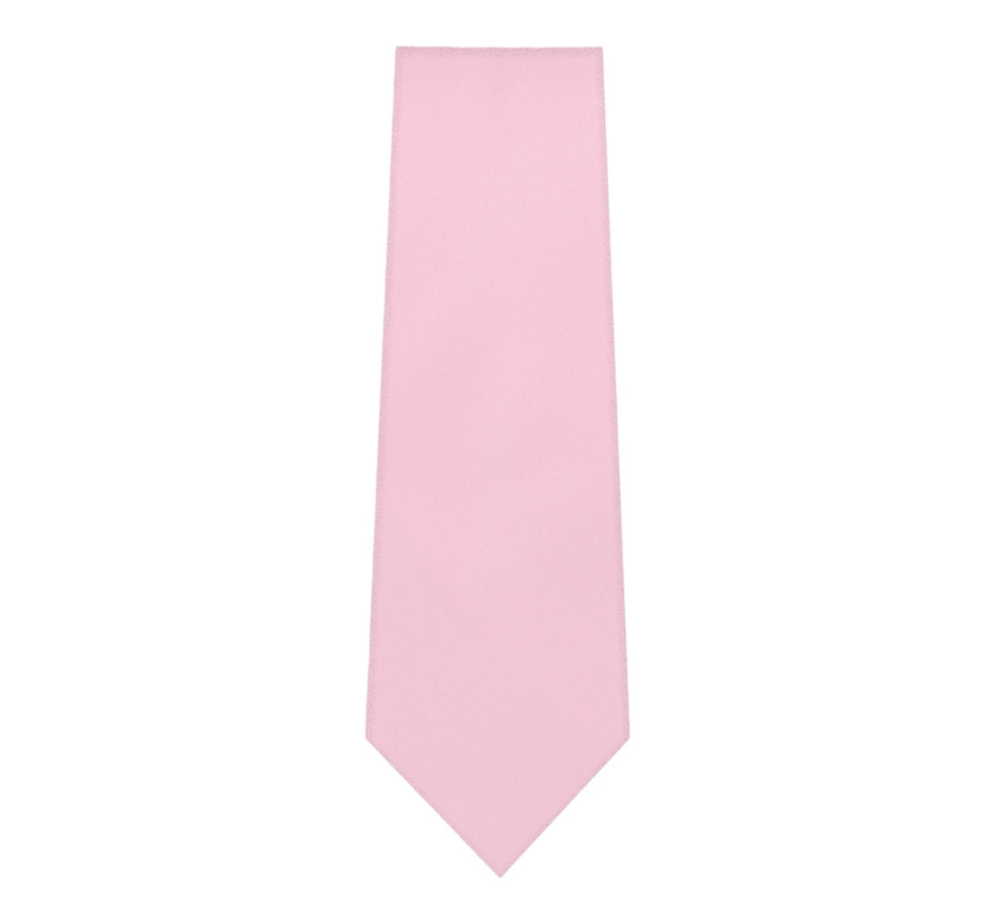 Marquis Pink Solid Tie W/ Hanky (Slim Fit)