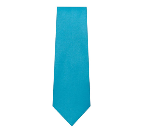 Marquis Turquoise Solid Tie W/ Hanky (Slim Fit)