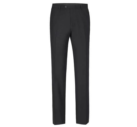 Men's Black Solid Renoir Dress Pants (Classic Fit)