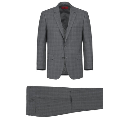 Gray 3-Piece Renoir Suit | Men&